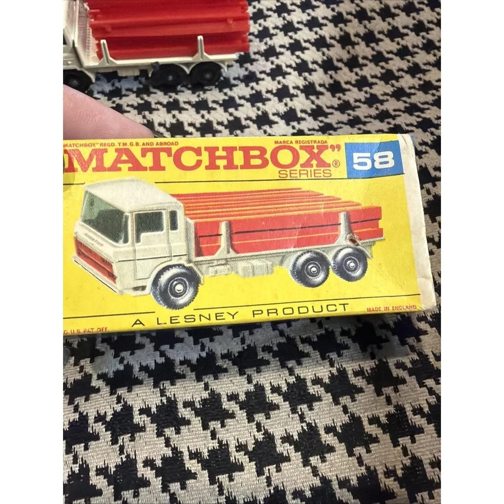 Vintage Matchbox Lesney DAF Girder Truck Box #58 England w/ Original Box 1968-71